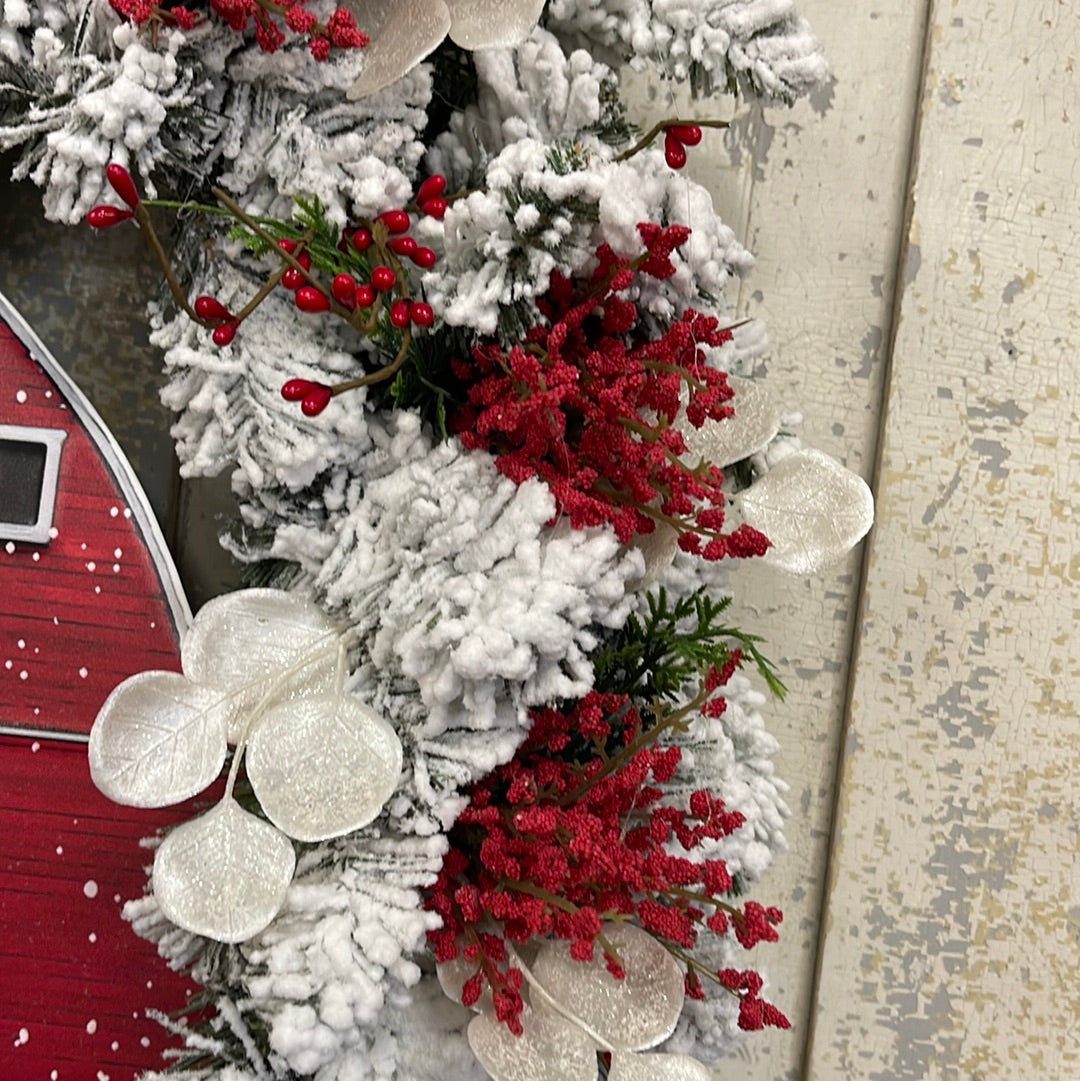 Winter Barn