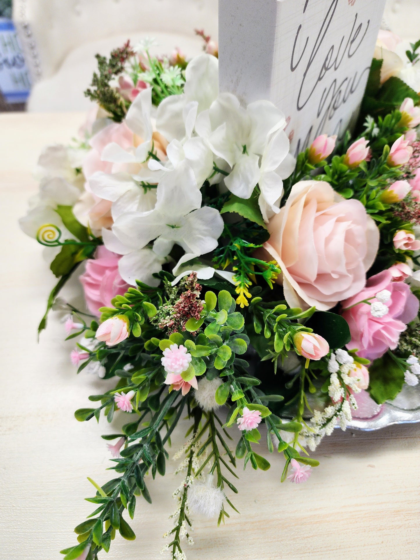 I Love You Mom Centerpiece