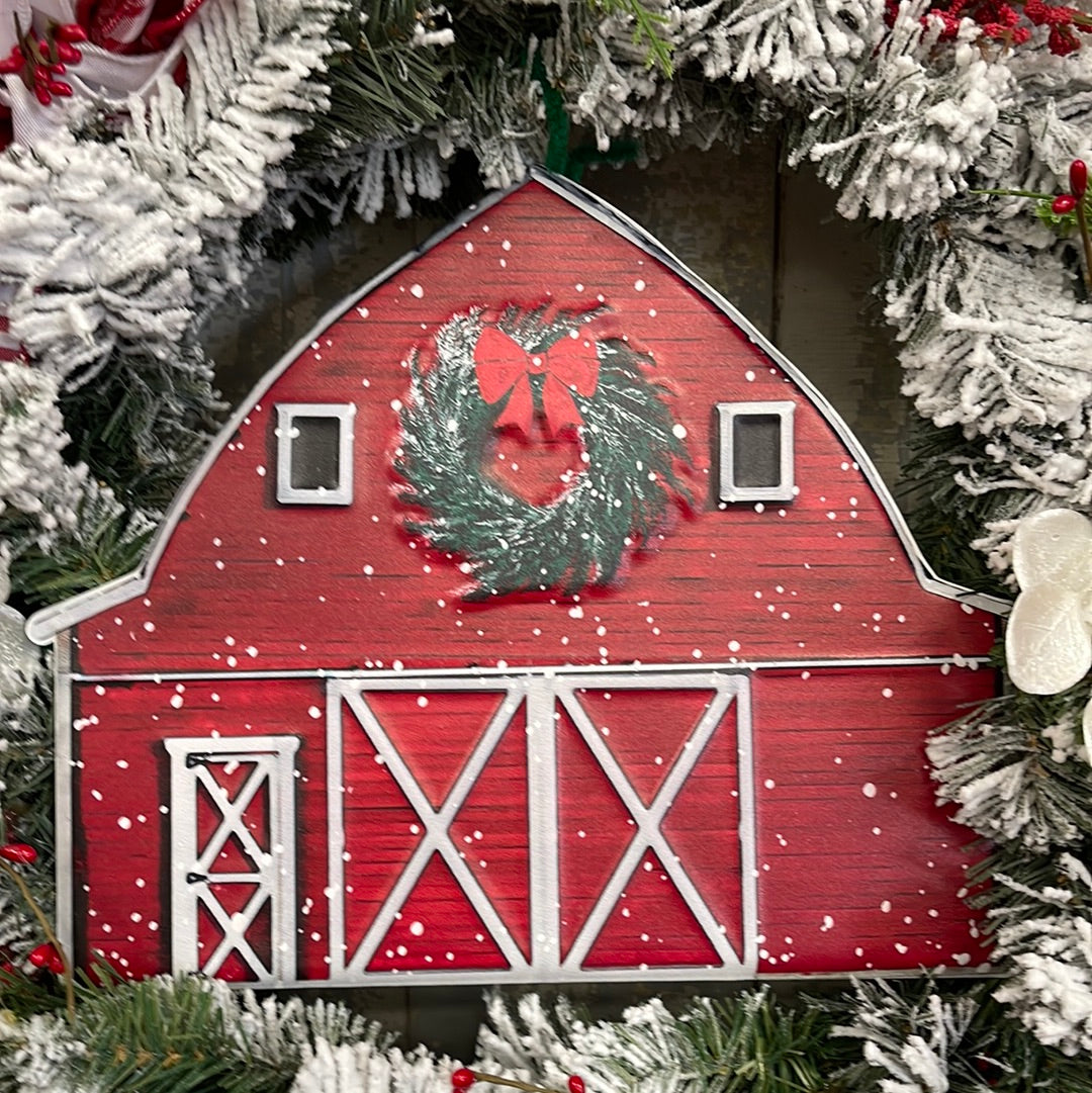 Winter Barn