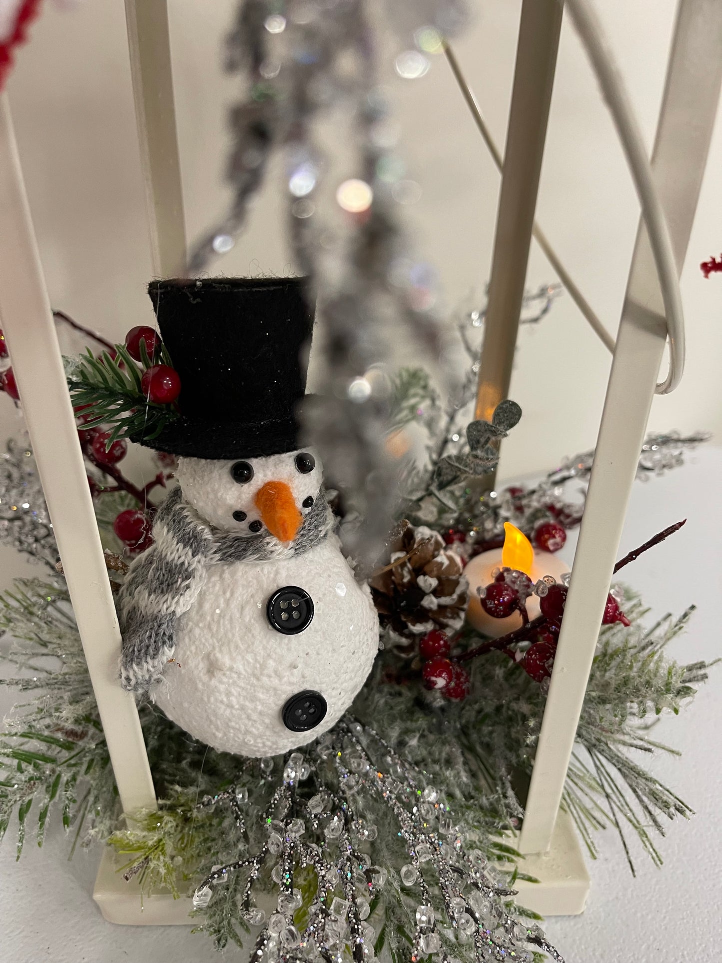 Snowman Lantern