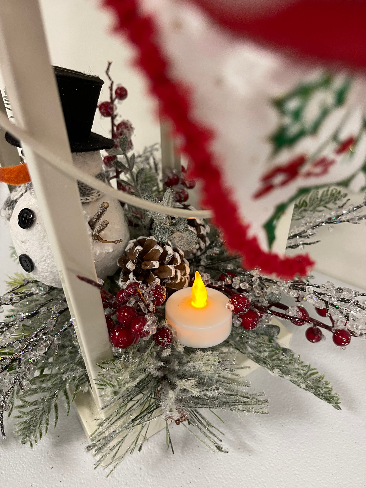 Snowman Lantern
