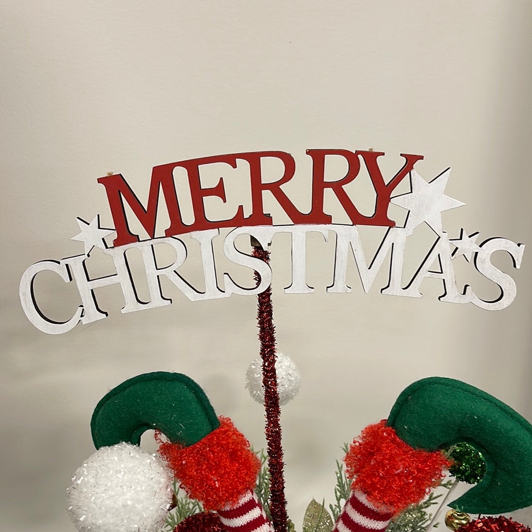 Merry Christmas Pot