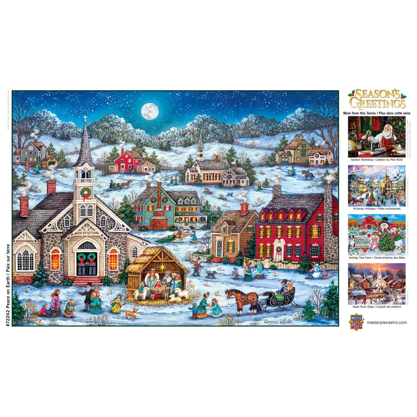 Season's Greetings - Peace on Earth 1000 Piece Puzzle
