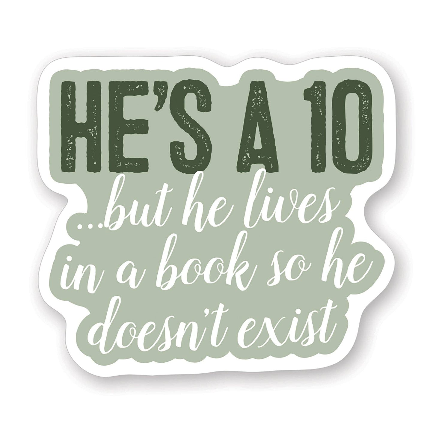 He's A 10 Book - Stickers