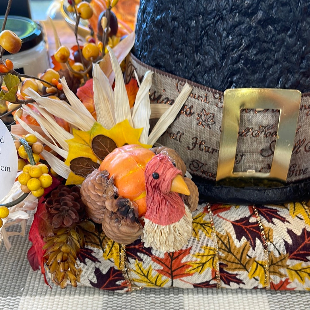 Pilgrim Hat Centerpiece