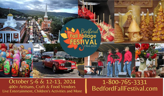 *VENDOR EVENT* Bedford Fall Foliage Festival - Oct 5-6 & 12-13, 2024 - Bedford, PA