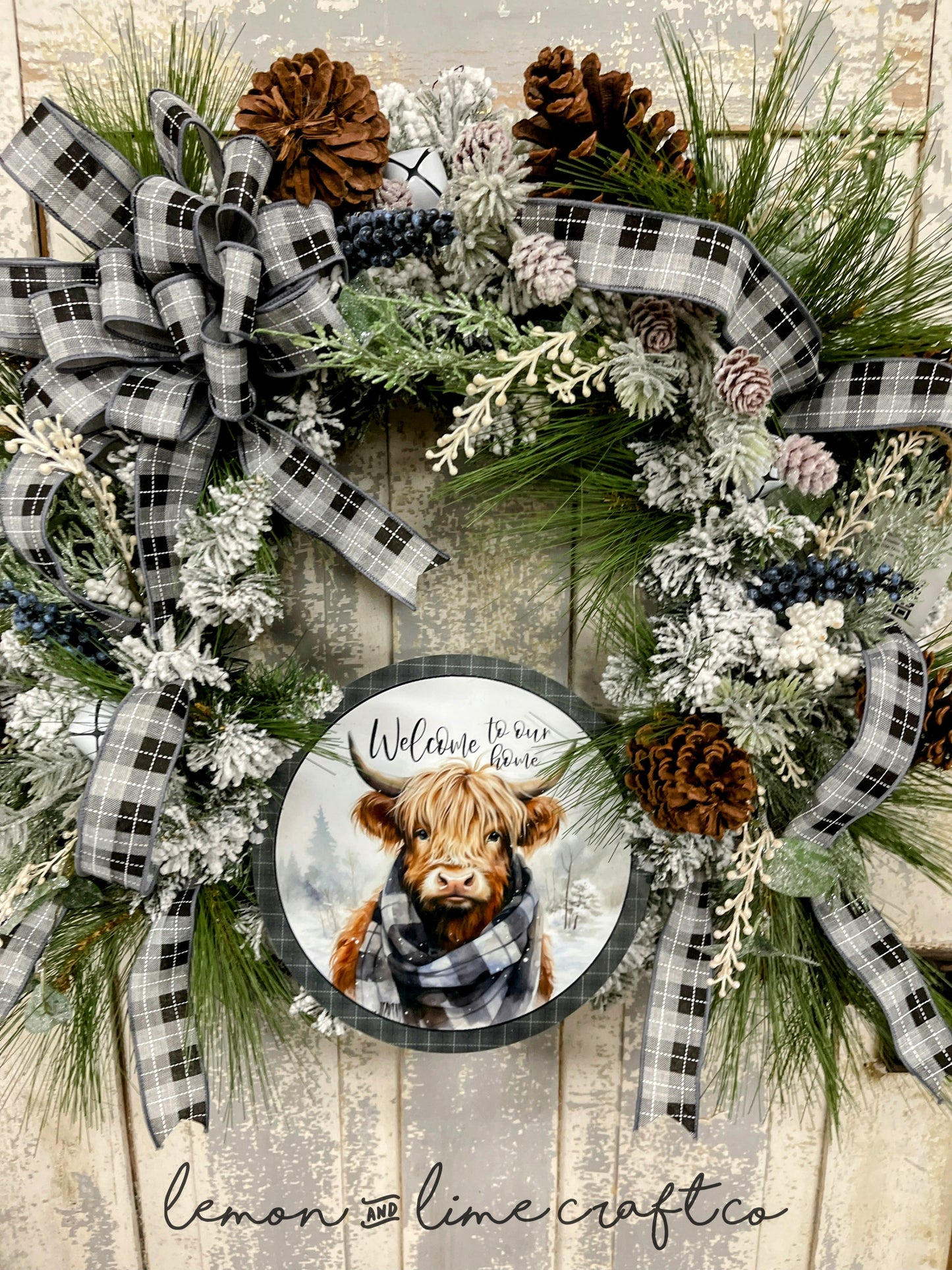 Highland Cow Welcome