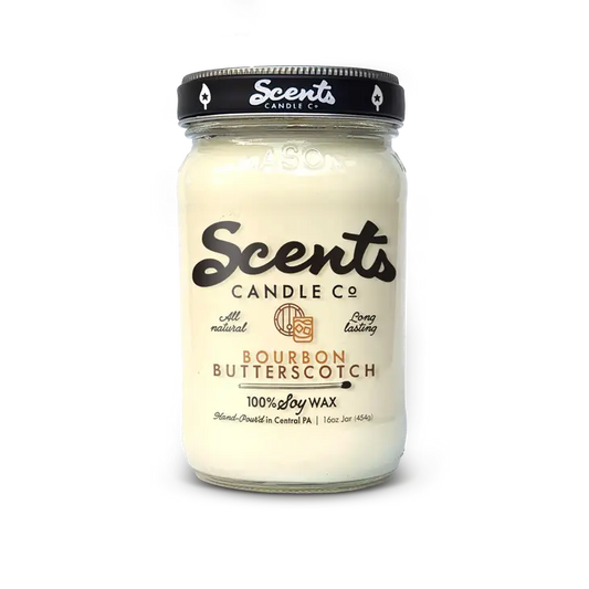 Bourbon Butterscotch Soy Wax Candles