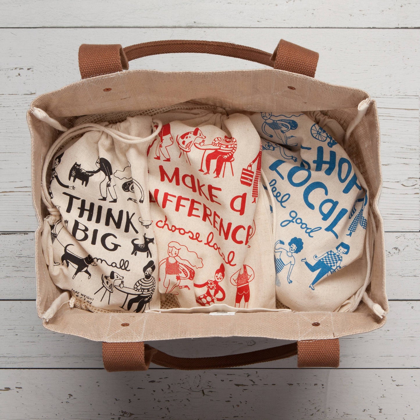 Shop Local Reusable Produce Bags