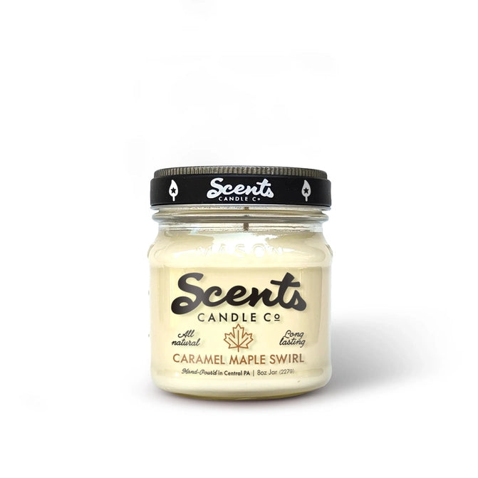 Caramel Maple Swirl Soy Wax Candles