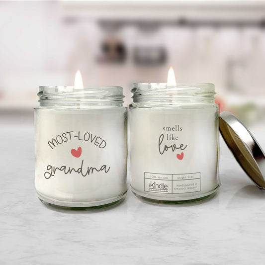 Most Loved Grandma Candle