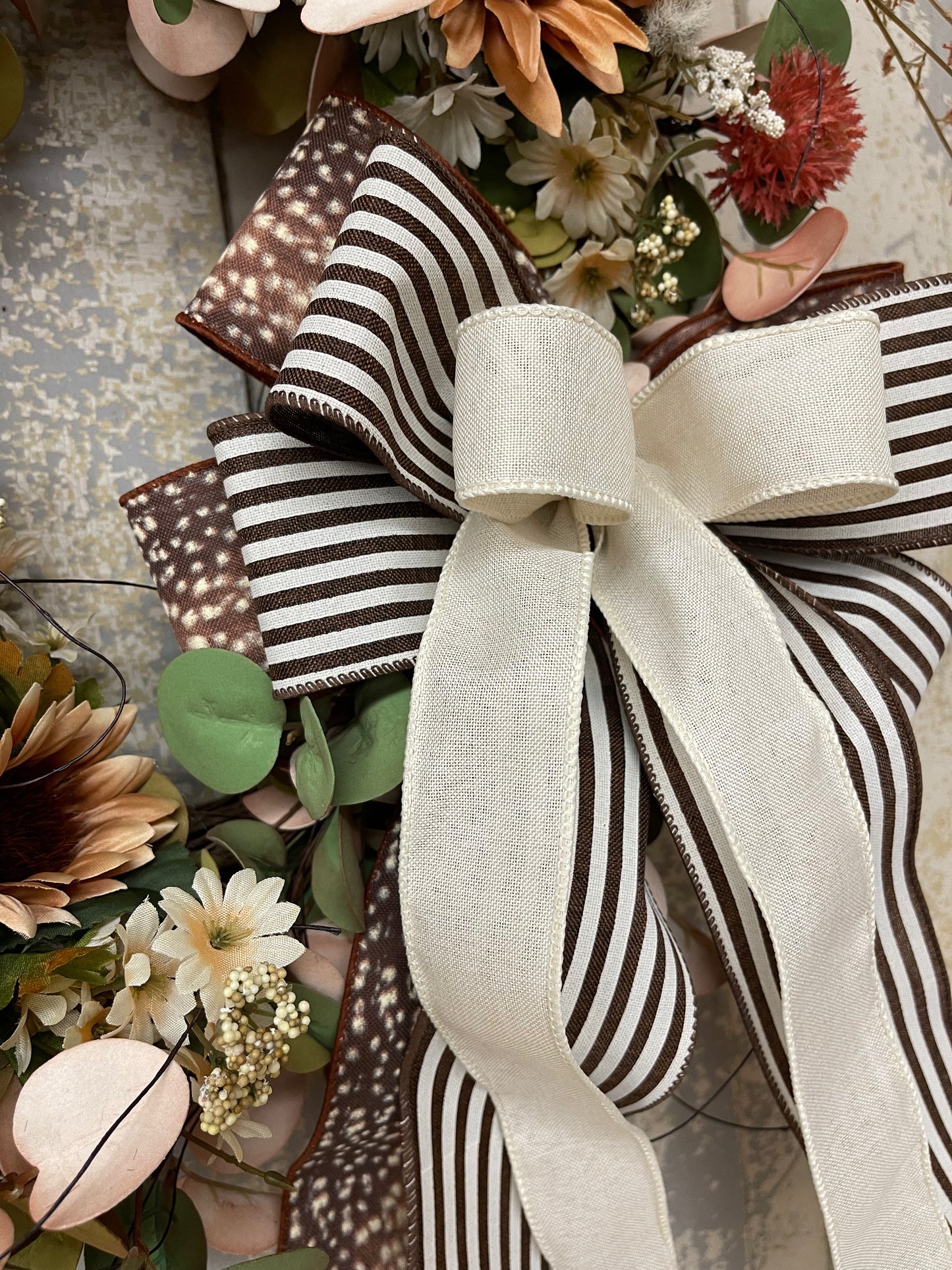 Autumn’s Brown Sunflower Floral