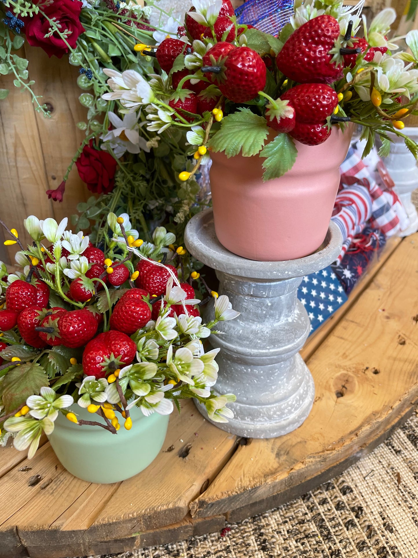 Strawberry pots