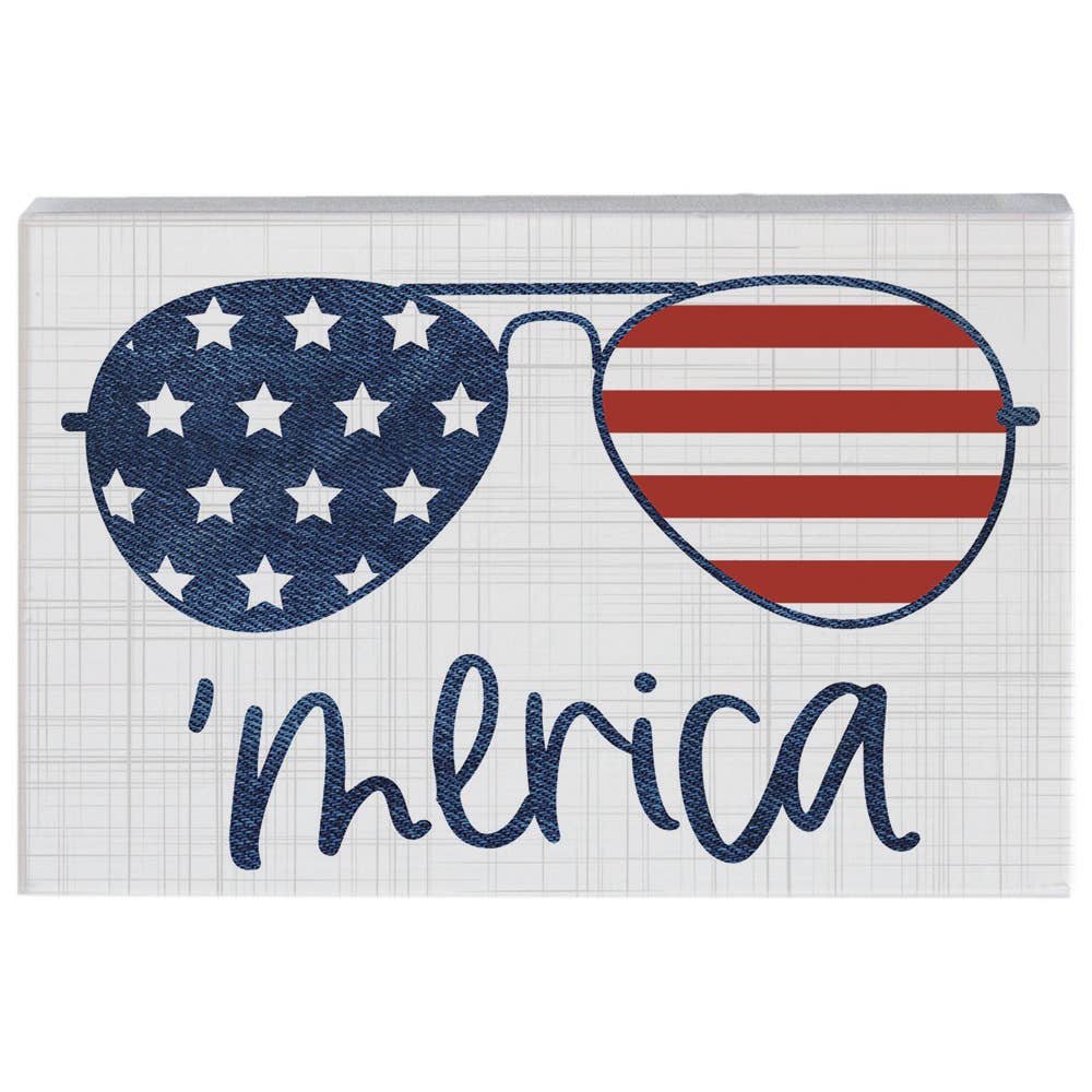 'Merica - Small Talk Rectangle