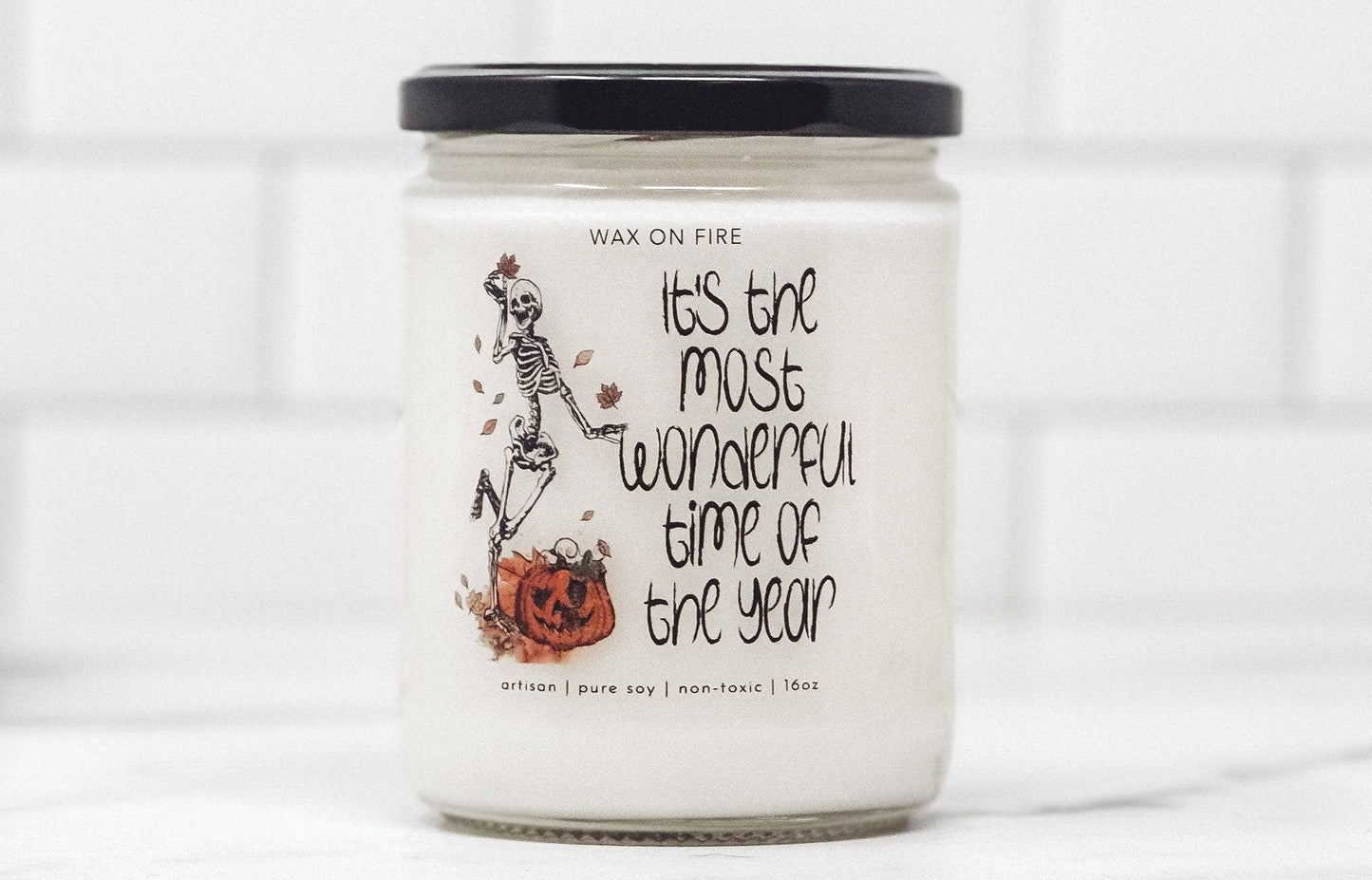 Most Wonderful Time Of The Year | Non-Toxic Soy Candle