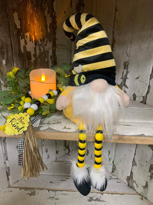 Honey Bee Sitter w/ Beaded Legs