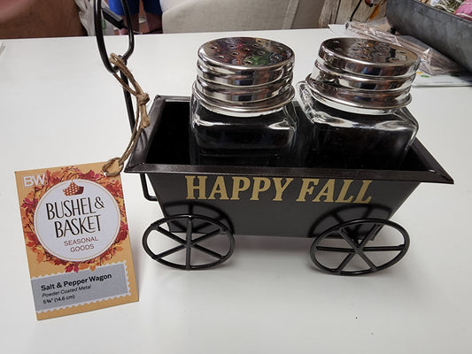 Happy Fall Salt & Pepper Set