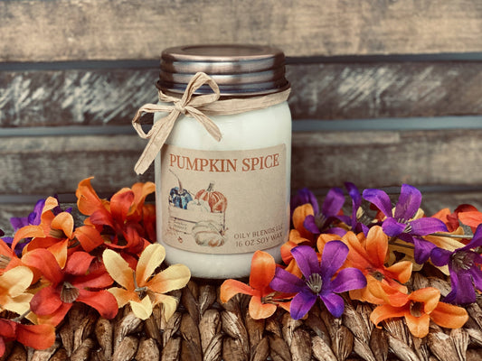 Jumbo Fall Scented Candle - 9 Scents