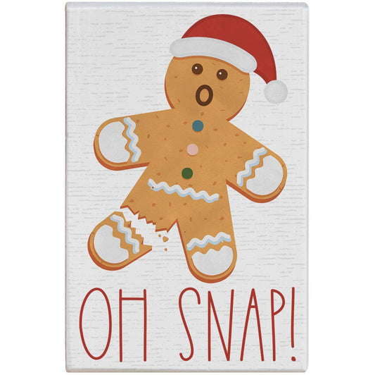 Oh Snap Gingerbread - Small Talk Rectangle
