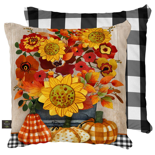 Autumn Bouquet Fall Pillow
