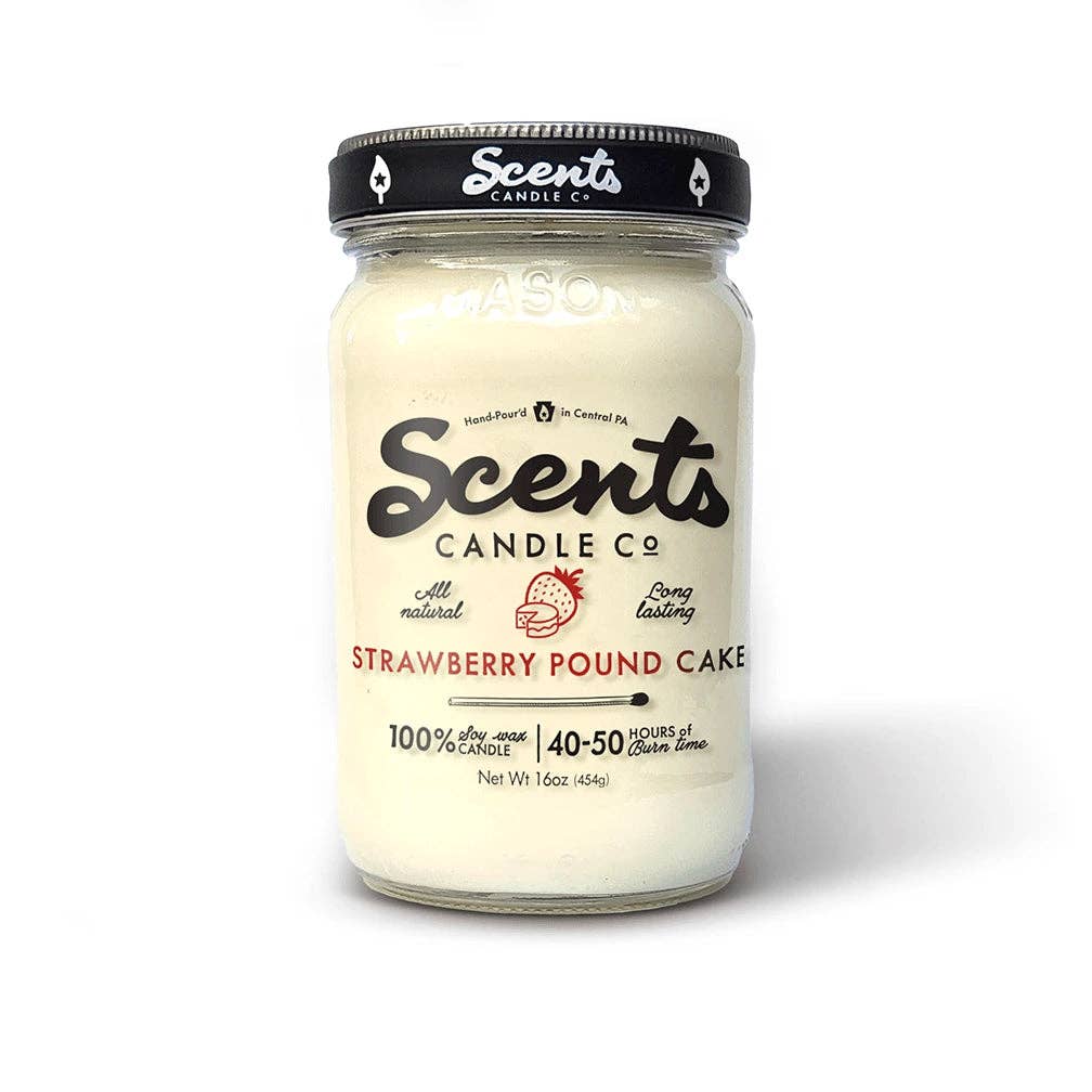 Strawberry Pound Cake Soy Wax Candles