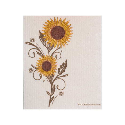 Sunshine Sunflower Swedish Dishcloth