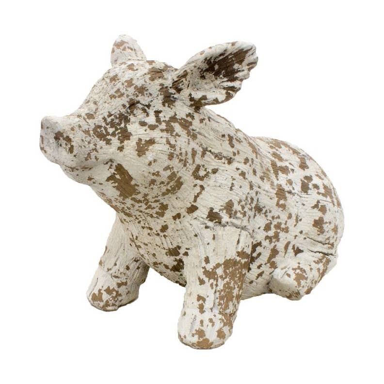 Medium Resin Pig - 6.5 x 3.5 x 4.5 in