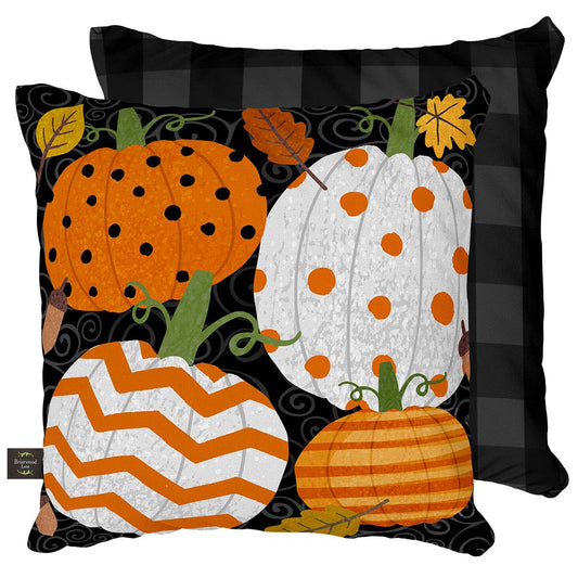 Fall Celebration Pumpkins Pillow