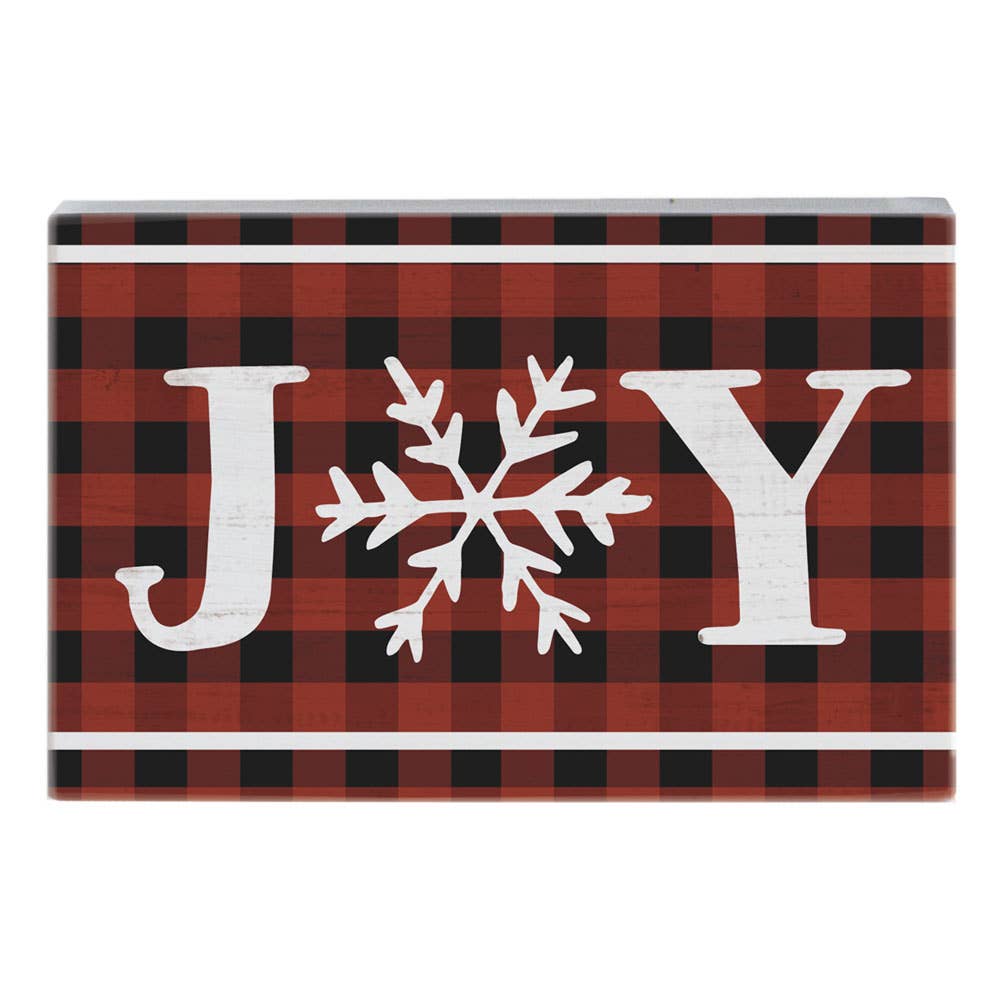 Plaid Joy - Small Talk Rectangle