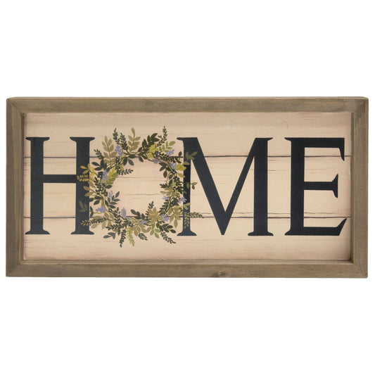Framed Spring Lilac Home Sign