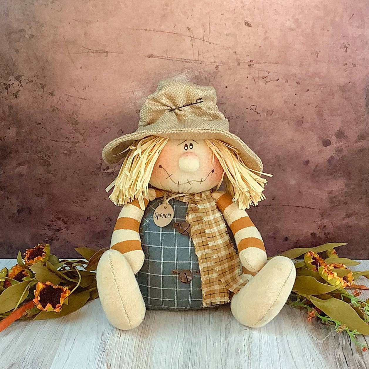 Spencer the Goofy Scarecrow