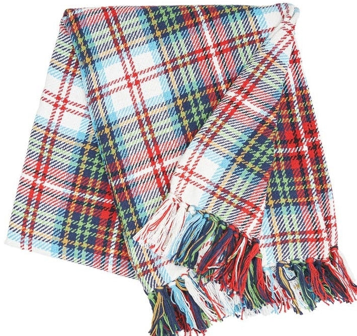 Christmas Morris Plaid Throw