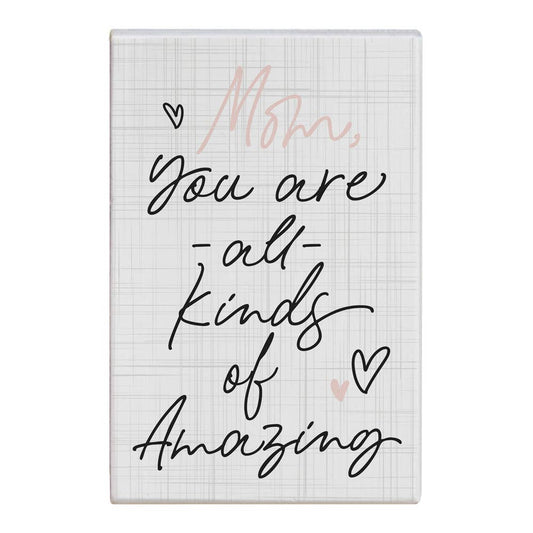 Mom Amazing - Small Talk Rectangle