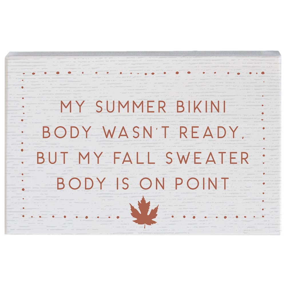 Fall Sweater Body - Small Talk Rectangle