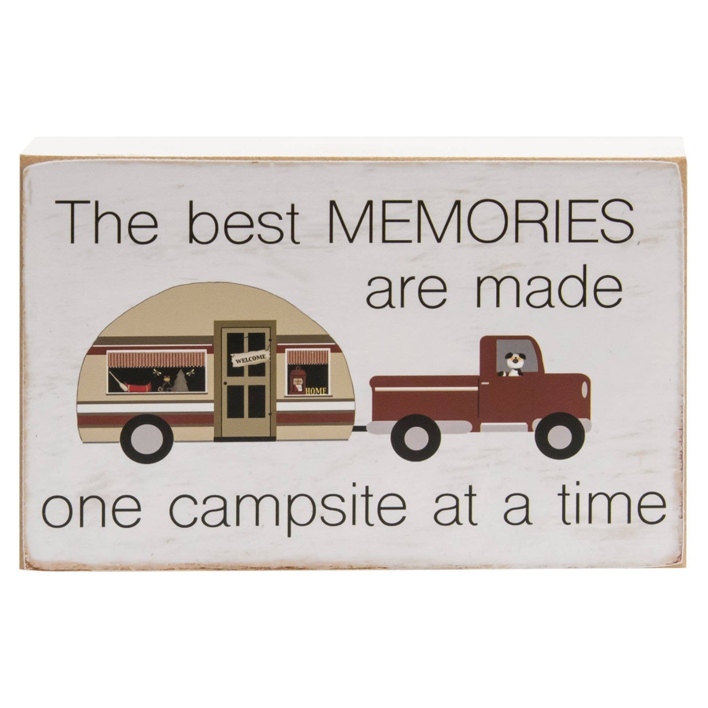 The Best Memories Camper Block