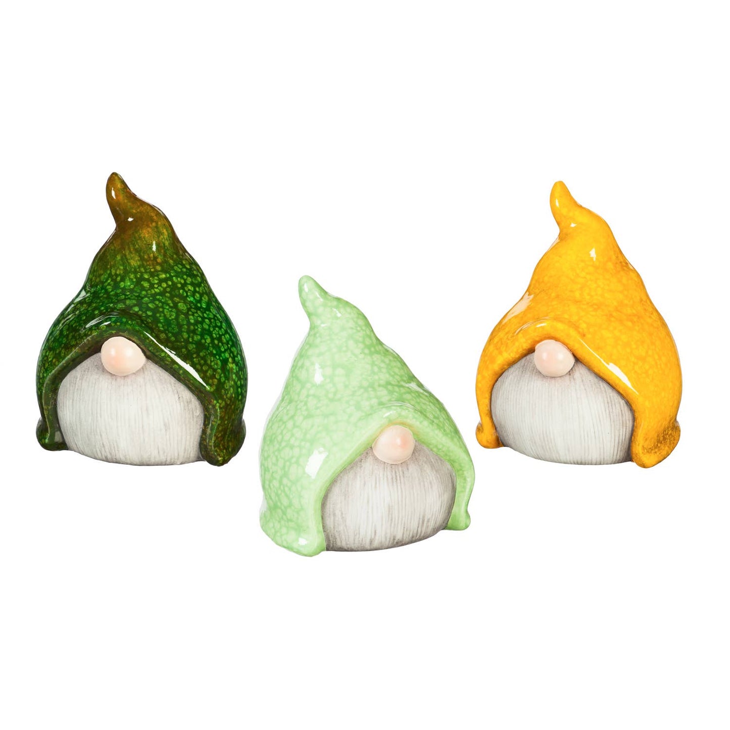 5"H Ceramic Small Gnome Garden Statuary