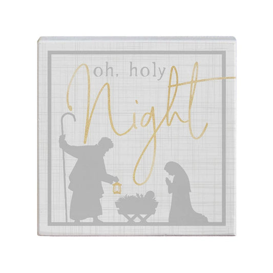 Oh Holy Night Nativity - Small Talk Square