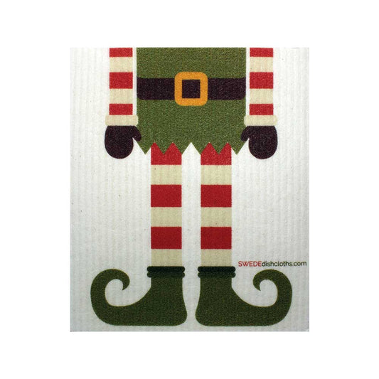 Christmas Elf Swedish Dishcloth