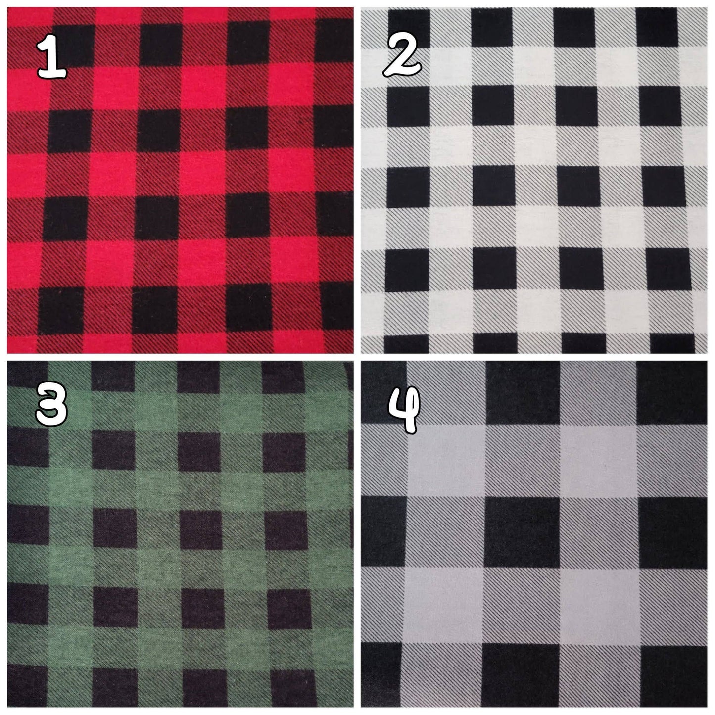 Buffalo Check Padded Bowl
