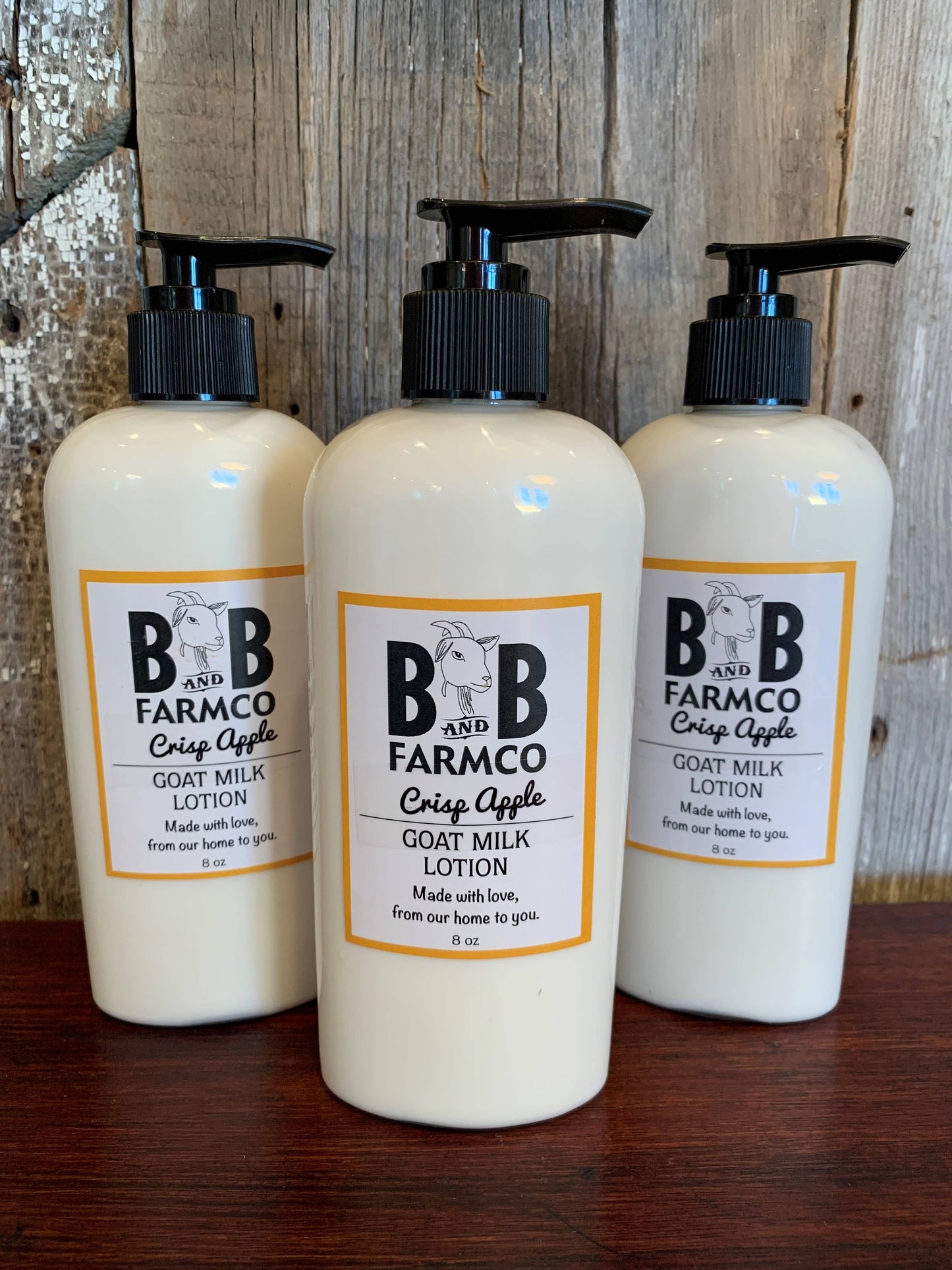 Crisp Apple Goat Milk Lotion - 8 oz.