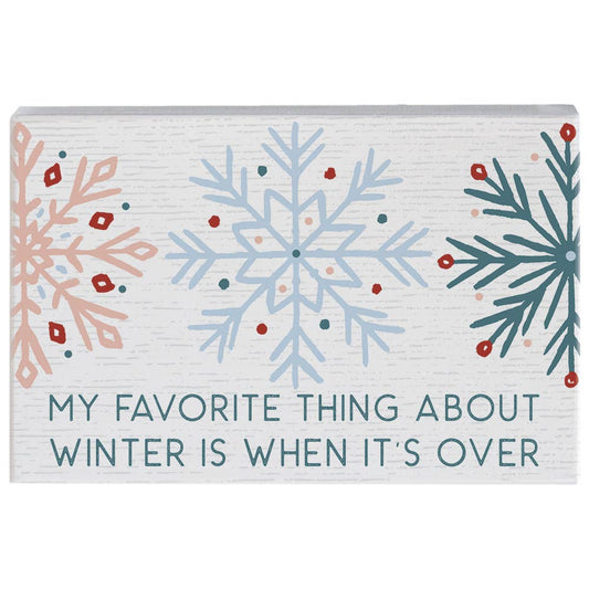 Favorite Thing Winter - Small Talk Rectangle