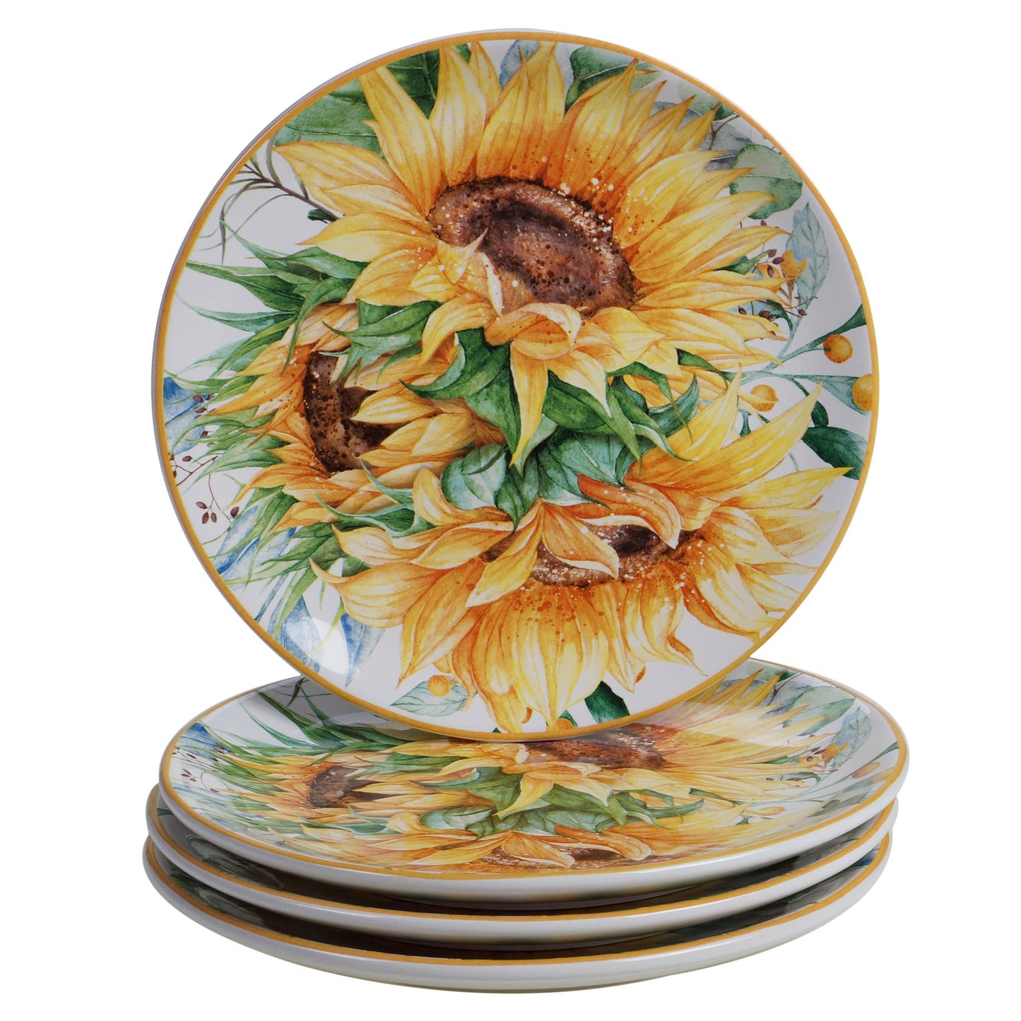 Sunflower Fields Salad Plate
