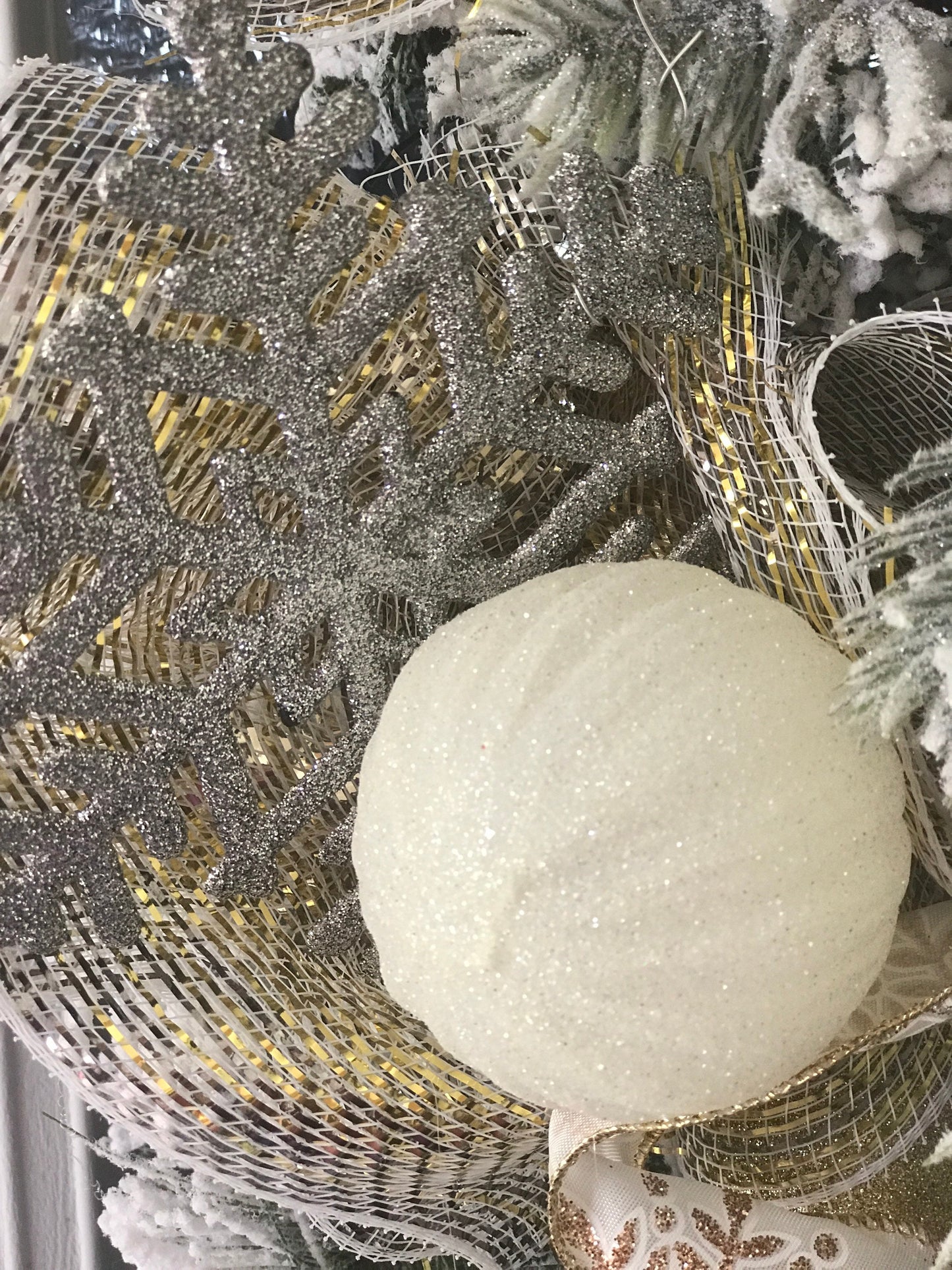 Silver and Gold Nutcracker