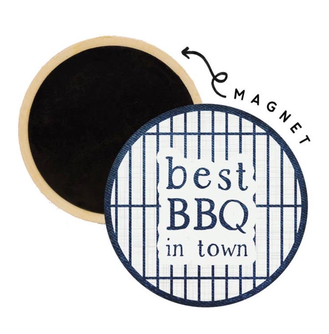 Best BBQ - Round Magnets