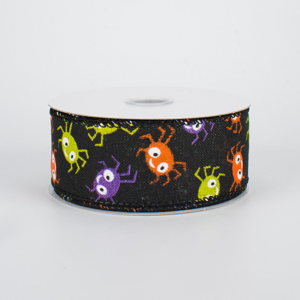 Halloween Spiders Ribbon