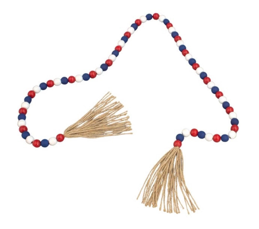 Americana Bead Garland