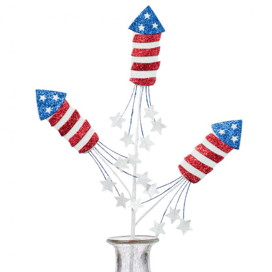 Patriotic Firecrackers and Stars Pick
