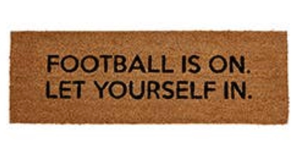 Football Is On Doormat