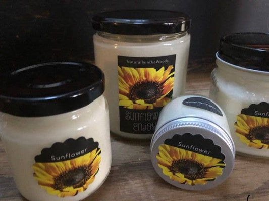 Sunflower Pure Soy Candle