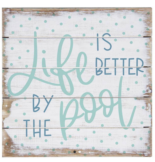 Life Is Better By The Pool - Perfect Pallet Petites